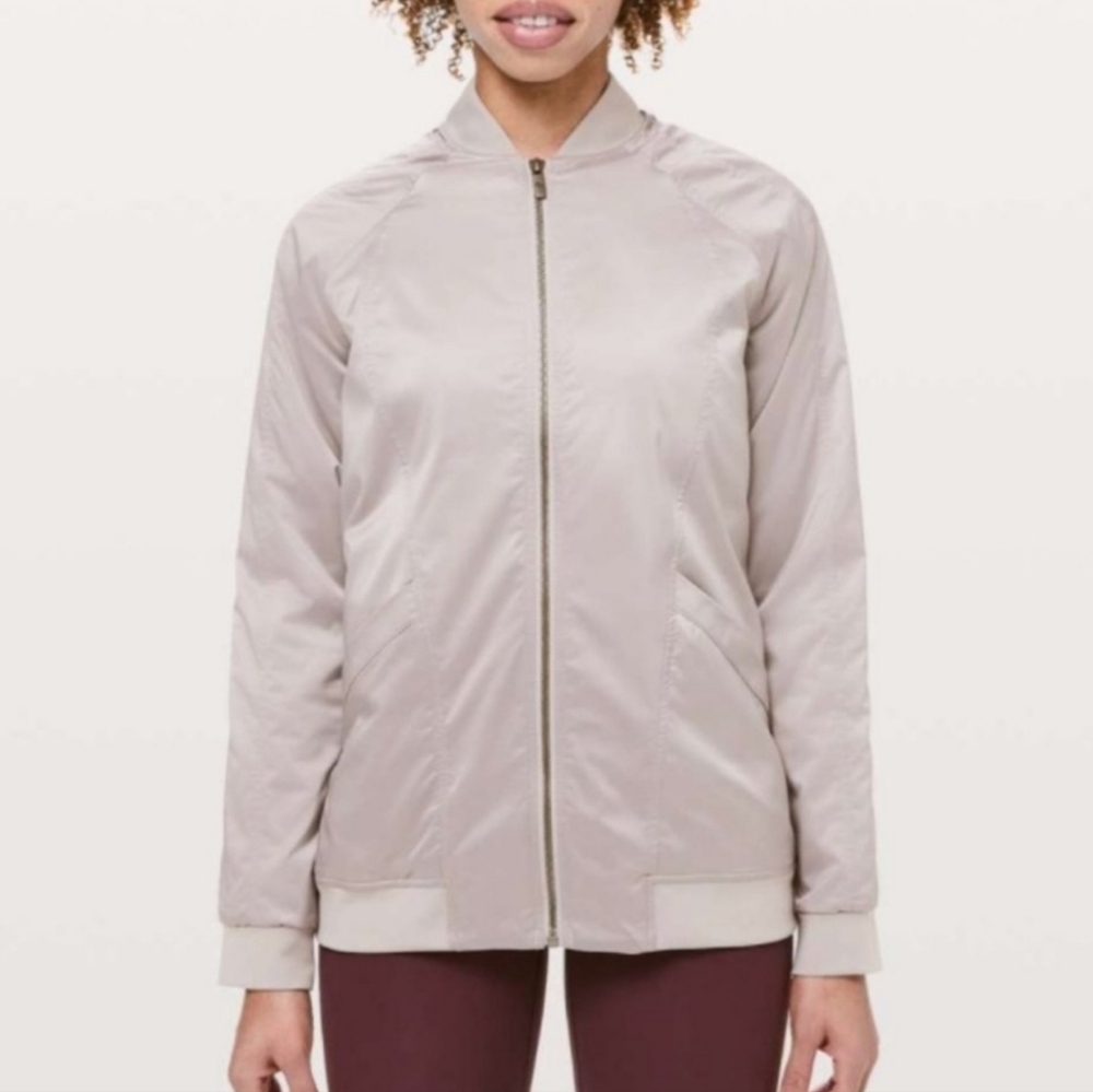 Lululemon bomber jacket